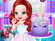 Baby Ariel's Unicorn Birthday Party