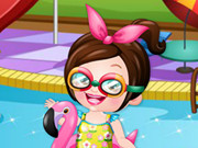 Baby Hazel Swimmer Dressup