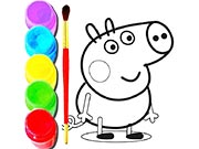 BTS Peppa Pig Coloring