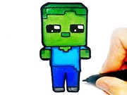 Easy Kids Coloring Minecraft