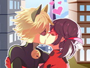 Ladybug Miraculous Kiss