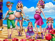 Pregnant Moms Exotic Holiday