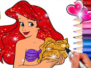 Princess Mermaid Coloring Game