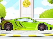 Sports Car Wash 2D