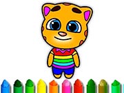 Talking Tom Coloring Book